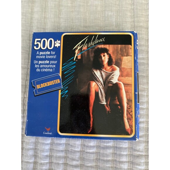 Set of 2 Blockbuster 80’s Movies Puzzles FLASHDANCER AND FOOTLOOSE - Picture 3 of 4